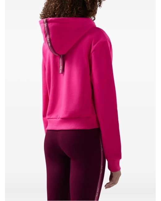 Gcds Pink Zip Hooded Jumpers