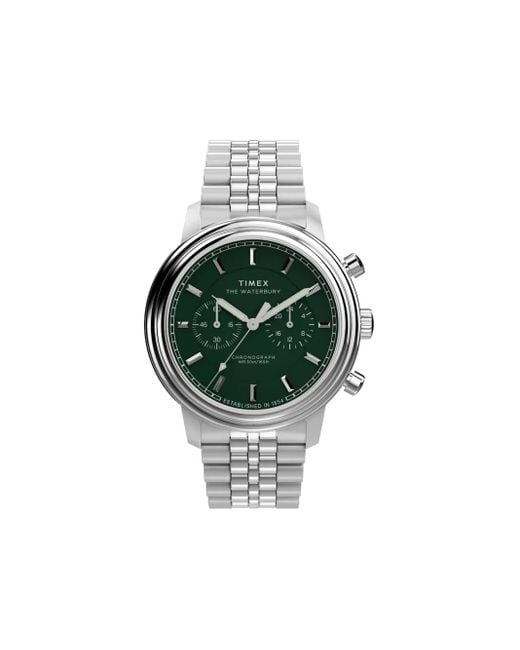 Timex Green Waterbury 41Mm for men