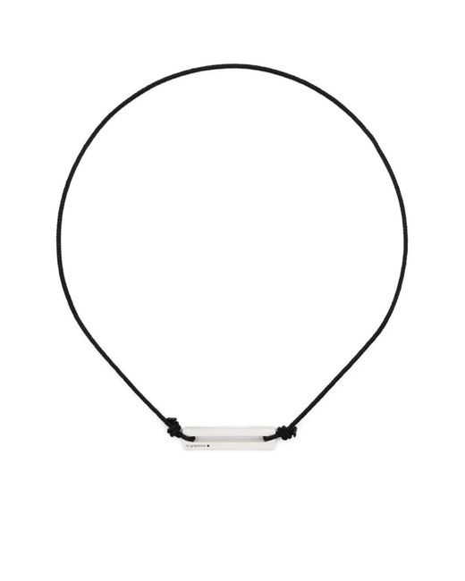 Le Gramme Multicolor Lacquered Cord Bracelet
