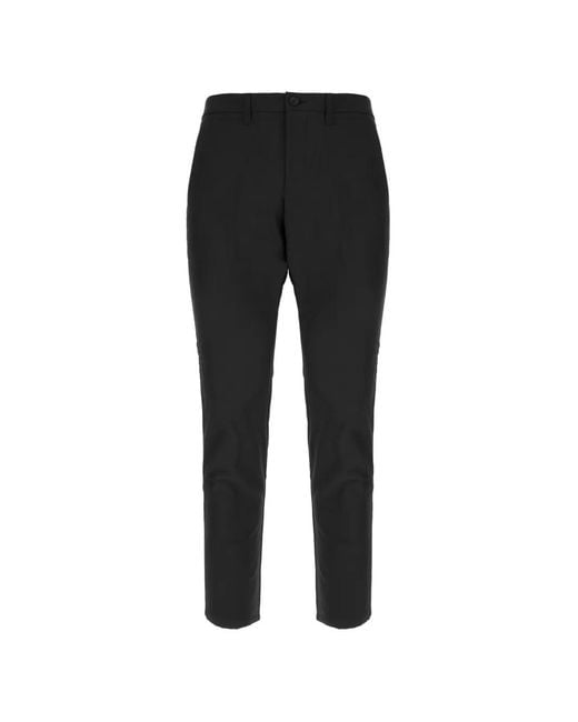 HUGO Black Straight-Leg Trousers for men