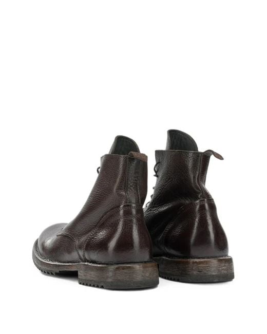Stivaletti Stringati di Moma in Brown da Uomo