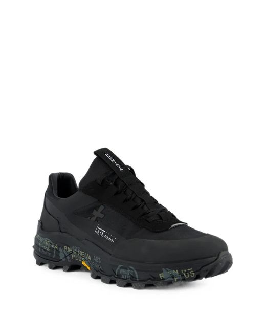 Premiata Black Devin 433 Sneakers for men