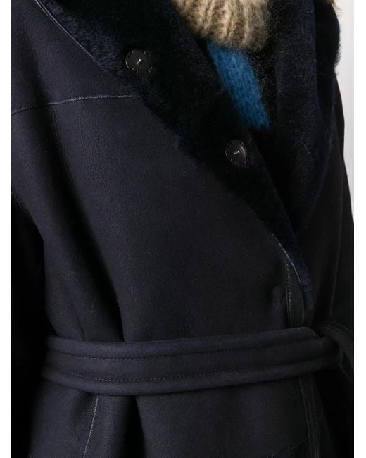 Liska Black Single Breasted Coat