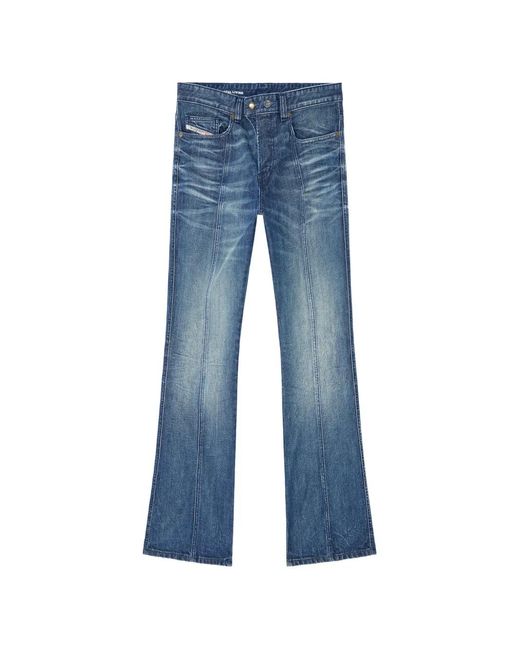 DIESEL Blue Bootcut Jeans Regular Waist 1998 D-Buck for men