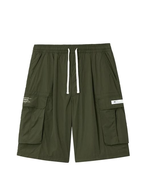 Chocoolate Green Short Cargo À Lien De Resserrage for men