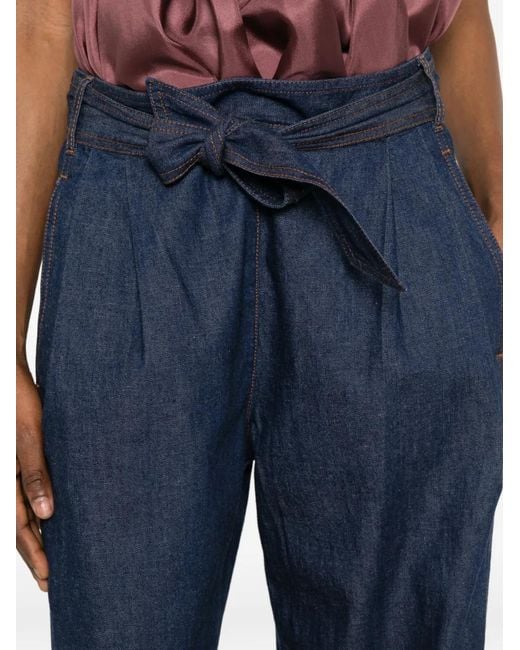 Zimmermann Blue Aster Tie-Fastening Jeans