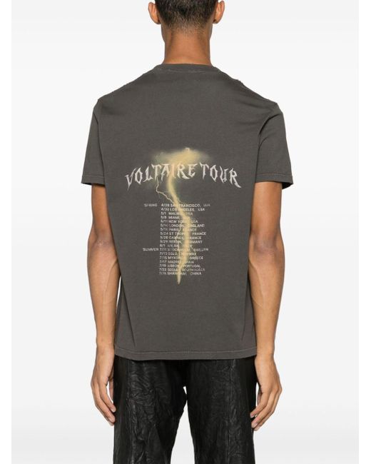 Zadig & Voltaire Jimmy Tシャツ Black