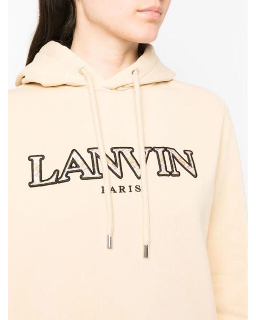 Felpa curb di Lanvin in Natural