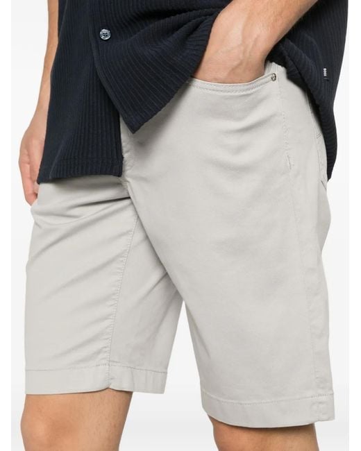 Jacob Cohen White Nicolas Bermuda Shorts for men