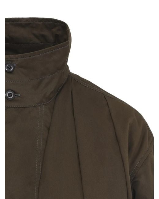 Lemaire Brown Cotton Blouson Jacket