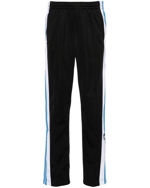 Adidas Black Adibreak Straight-Leg Track Trousers
