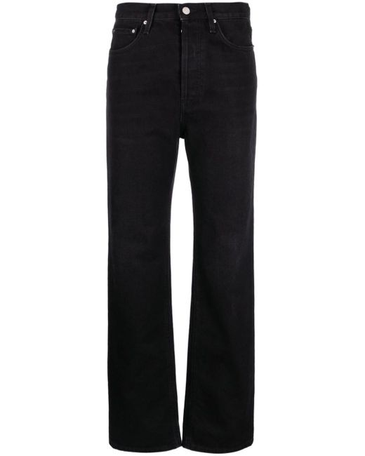 Jeans Classic Cut dritti di Totême  in Black