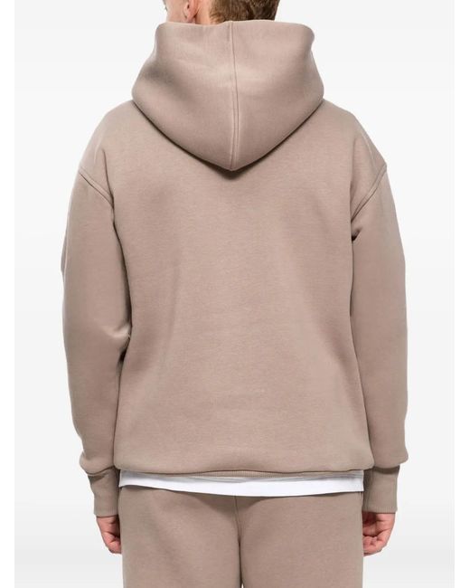Hamza Natural 247 Panelled Pocket Hoodie for men