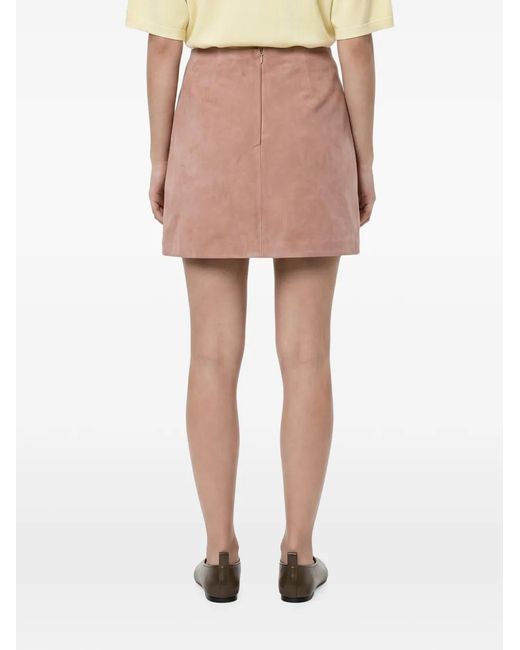 Soeur Pink Inno A-Line Mini Skirt