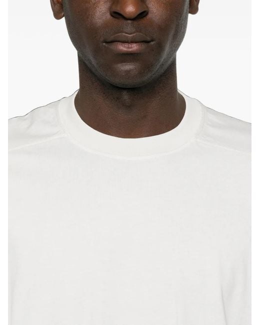 Rick Owens White Walrus Crew-Neck T-Shirt for men
