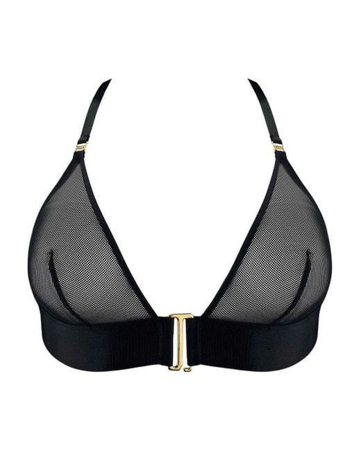Bordelle Black Nara Triangle Bra