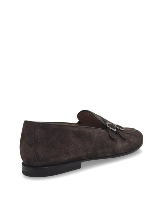 Neil Barrett White Double-Strap Suede Loafers for men