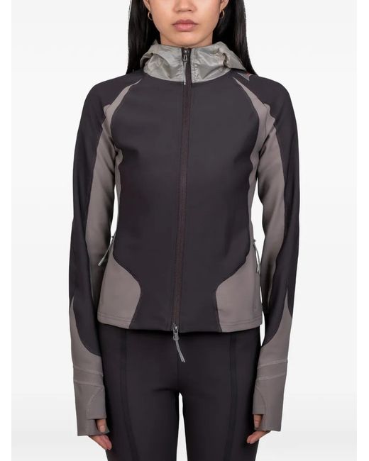 Roa Black Spine Hooded Jacket