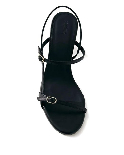 Alohas ブロックヒール サンダル Black