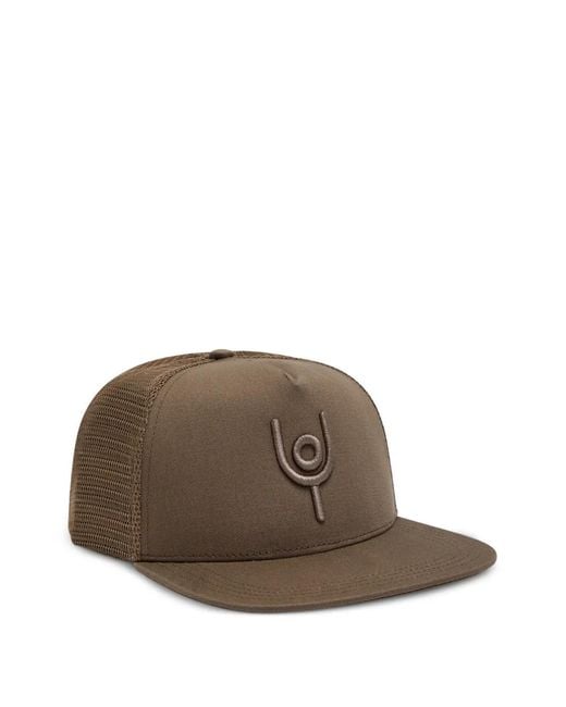 Now You Live Brown Trucker Embroidered-Logo Cap