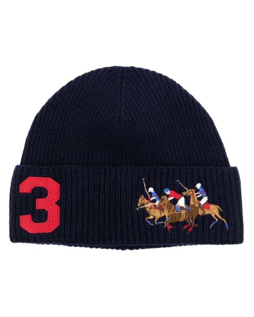 Polo Pony à patch logo Polo Ralph Lauren pour homme en coloris Bleu Lyst