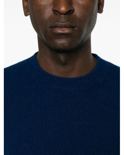 Barena Blue Crew-Neck Sweater for men