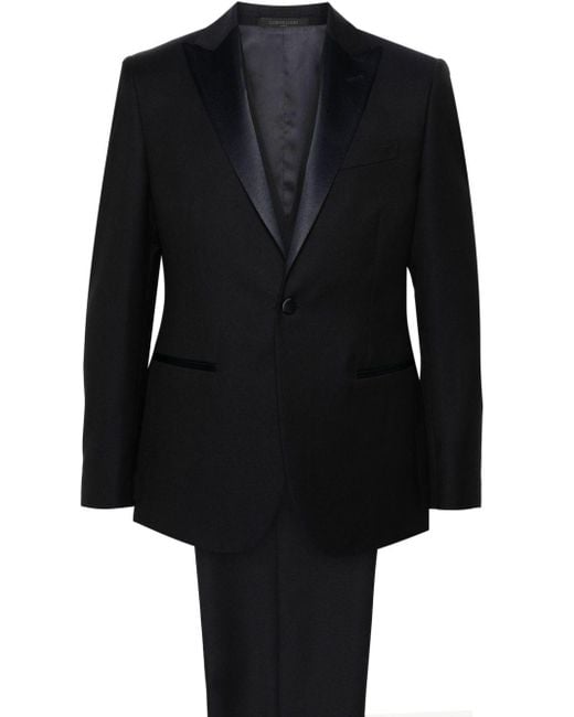 メンズ Corneliani スリーピース スーツ Black