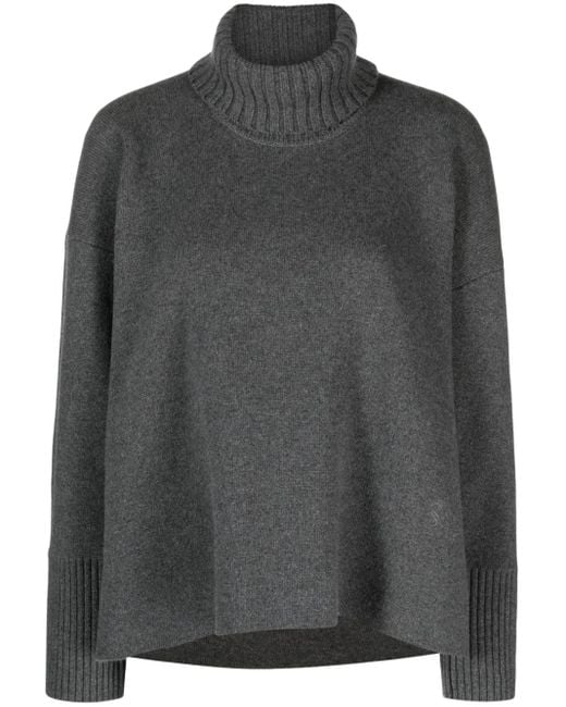 Pull En Cachemire Mélangé À Col Roulé Proenza Schouler en coloris Black