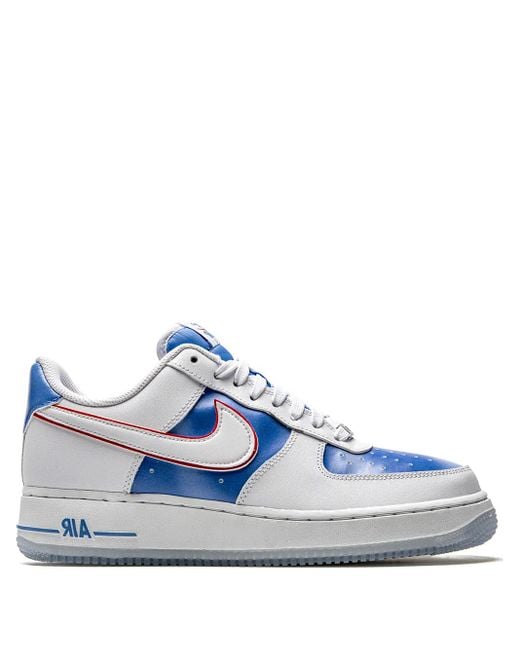 Nike Blue Air Force 1 '07 "Pacific" Sneakers