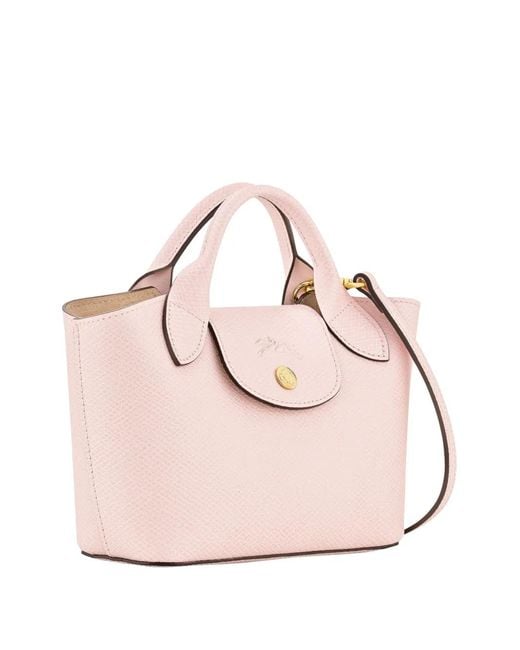 Borsa Tote Épure Extra Mini di Longchamp in Pink