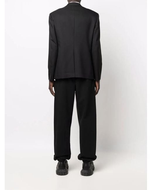 Off-White c/o Virgil Abloh Black Button-Front Blazer for men