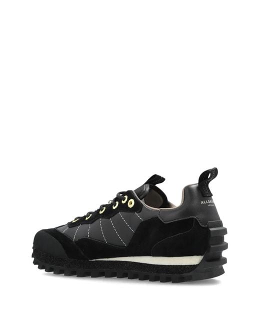 AllSaints Black Nevis Sneakers for men