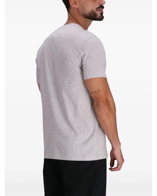 Moschino White Teddy Bear Appliqué Cotton T-Shirt for men