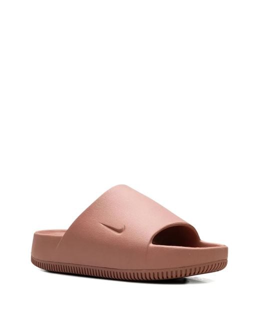 Nike Brown Calm Slides