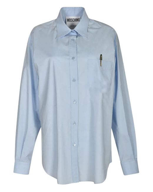 Moschino プリント シャツ Blue