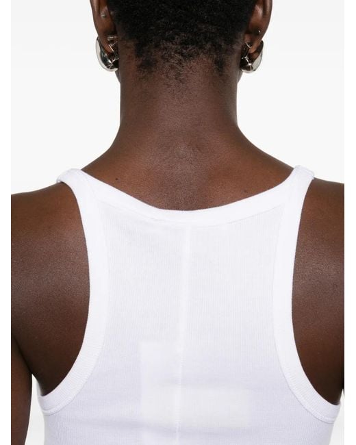 IRO White Palisso Cotton Tank Top