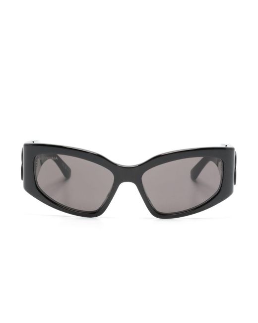 Balenciaga Gray Bossy Cat-Eye-Sonnenbrille