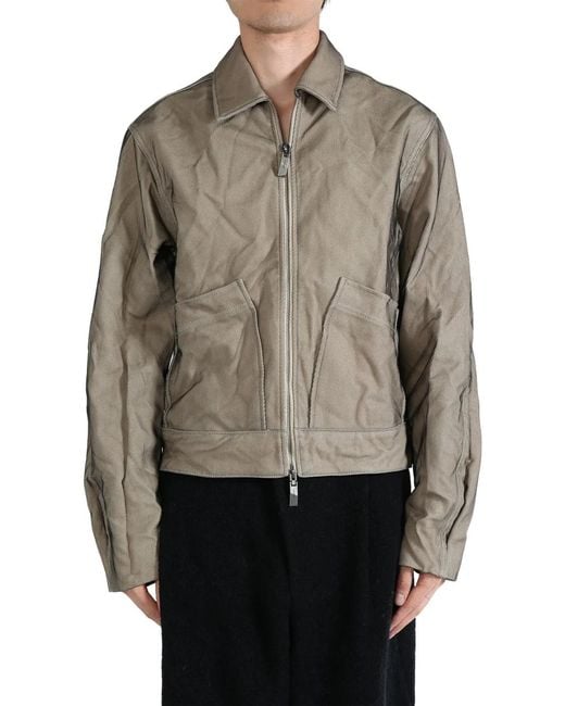 Adererror Gray Poel Jacket for men
