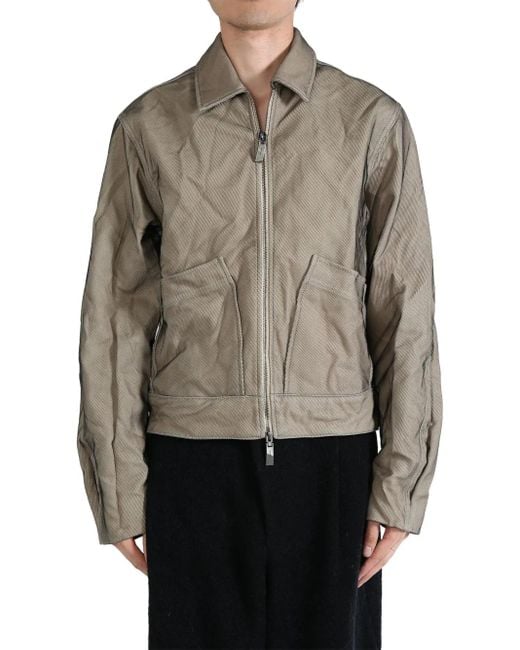 Adererror Gray Poel Jacket for men