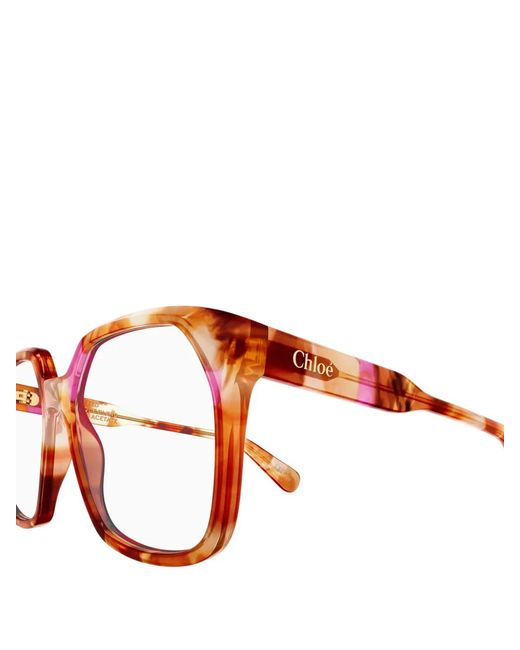 Chloé Brown Square-Frame Glasses