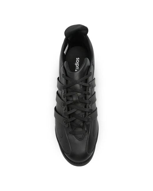 Adidas Black Sneakers Calf Leather