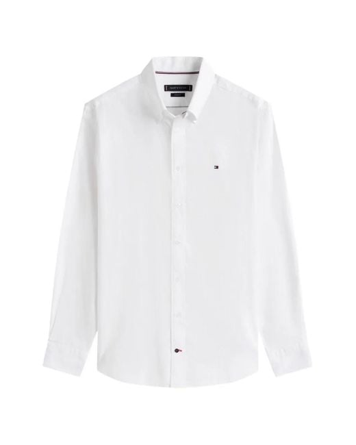 Tommy Hilfiger White Button-Down Shirt for men