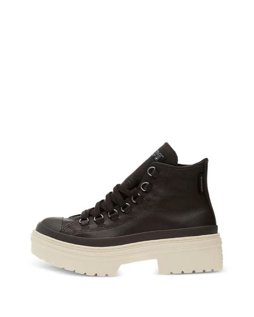 Converse Black Chuck Taylor Logo-Patch Sneakers