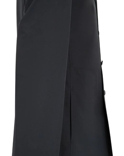 Jil Sander Blue Recycled Polyester Deconstructed Jacket for men