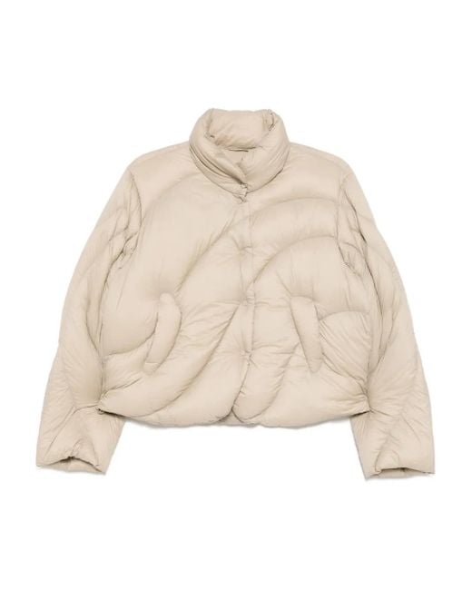 JNBY Natural Cropped-Jacke Mit Rundhalsausschnitt