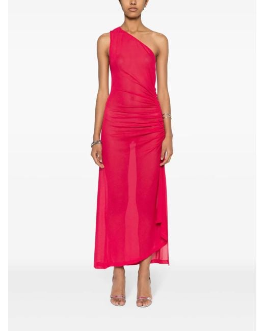 givenchy one shoulder dress Givenchy Embellished Mini Dress