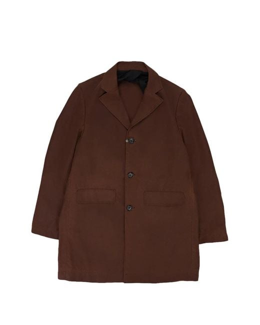 Chaqueta Uomo Liviana Con Botones 424 de hombre de color Brown