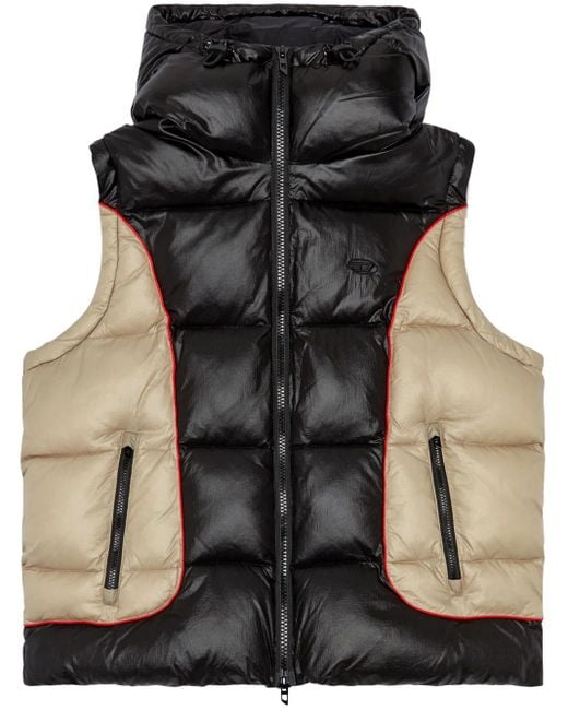 Chaleco W-Ostend-Sl DIESEL de hombre de color Black