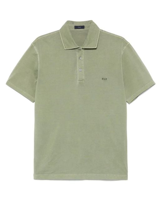 Polo di Fay in Green da Uomo