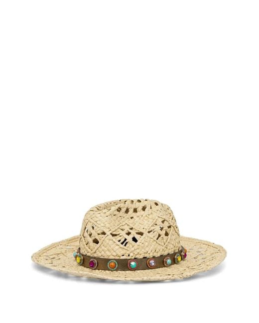 Kurt Geiger Metallic Octavia Hat